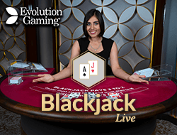 Blackjack VIP avec croupier espagnol