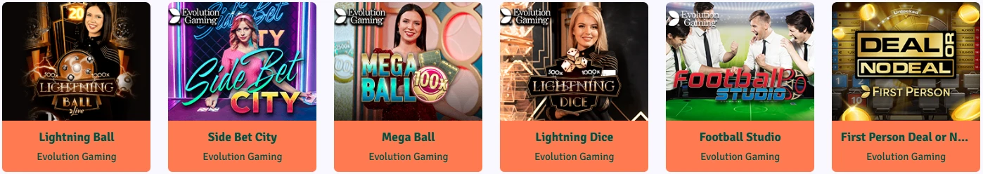 Jeux en direct avec croupiers sur Staxino Casino